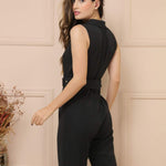 Macacão Feminino de Alfaiataria com Cinto