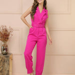 Macacão Feminino de Alfaiataria com Cinto