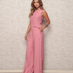 Conjunto de Alfaiataria com Regata Estruturada e Calça Reta