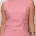 Conjunto de Alfaiataria com Regata Estruturada e Calça Reta