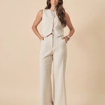 Conjunto Alfaiataria de Linho