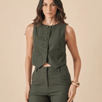 Conjunto Alfaiataria de Linho